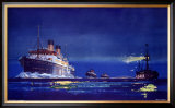 Harwich for the Continent Framed Giclee Print by Frank Mason