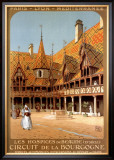 Hospices Posters by Alo (Charles-Jean Hallo) 