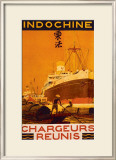 Indochine Framed Giclee Print by Sandy Hook