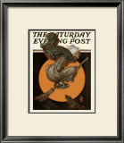 Witches Night Out, c.1923 Framed Giclee Print by Joseph Christian Leyendecker