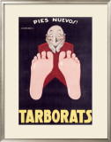 Tarborats Framed Giclee Print by Achille Luciano Mauzan