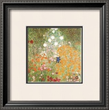 Flowery Garden Posters by Gustav Klimt