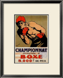 Championnat Boxing Print