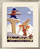 Kandersteg Framed Giclee Print