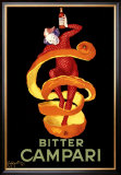 Bitter Orange Campari Aperitif Framed Giclee Print by Leonetto Cappiello