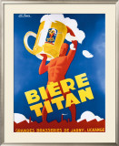 Biere Titan Framed Giclee Print by G. Foure