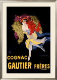 Cognac Gautier Freres Print by Leonetto Cappiello