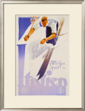 Winter Sports in Italien Prints by Franz Lenhart