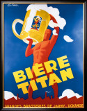 Biere Titan Framed Giclee Print by G. Foure