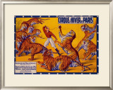 Dompteurs de Tigres, Cirque d'Hiver Framed Giclee Print by G. Soury