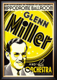 Glenn Miller and His Orchestra at the Hippodrome Theatre, Baltimore, Maryland Posters by Dennis Loren