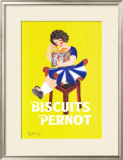 Biscuits Pernot Print by Leonetto Cappiello