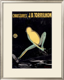 Chaussures Framed Giclee Print by Leonetto Cappiello
