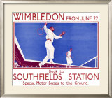 Wimbledon Framed Giclee Print