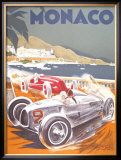 Monaco Grand Prix, 1936 Posters by Geo Ham