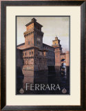 Ferrara Framed Giclee Print by Mario Borgoni