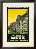 Visitez Metz Framed Giclee Print by H. De Renancourt
