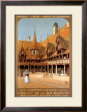 Hospices Posters by Alo (Charles-Jean Hallo) 
