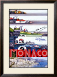 Monaco Grand Prix F1 Race, c.1973 Framed Giclee Print