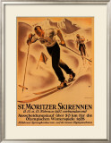 St. Moritzer Skirennen Posters
