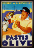 Pastis Olive Print