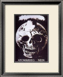 Atomkrieg Nein, 1954 Posters by Hans Erni