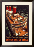 United States Lines Prints by Pike 