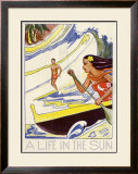 A Life in the Sun Framed Giclee Print