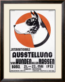 Austellung Von Hundren Framed Giclee Print by Johannes Handschin