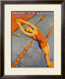 Grand Fete Nautique Framed Giclee Print