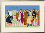 Durham Framed Giclee Print by Doris Clare Zinkeisen