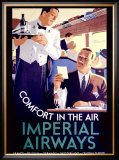 Imperial Airways Framed Giclee Print