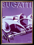 Bugatti Framed Giclee Print by Gerold 