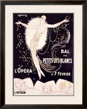 Bal des Petits Lits Blancs Framed Giclee Print by Charles Gesmar