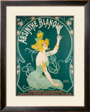 Absinthe Blanqui Framed Giclee Print by Nouer 