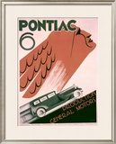 Pontiac 6 Framed Giclee Print by Greif 