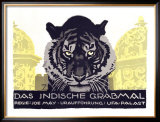 Das Indische Grabmal Framed Giclee Print by Ludwig Hohlwein