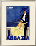 Abbazia Framed Giclee Print by W. Zalina