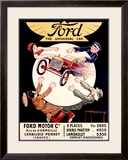 Ford, the Universal Car Framed Giclee Print