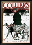 March Colliers Greyhound Framed Giclee Print