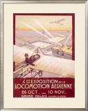 Expo Aerienne Framed Giclee Print by Georges Dorival