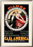 Casa America Posters by Achille Luciano Mauzan