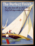 The Perfect Finish Framed Giclee Print by Frank Mather Beatty