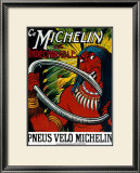 Michelin, Indian Bicycle Tire Framed Giclee Print
