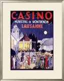 Casino Lausanne Framed Giclee Print by Jacomo 