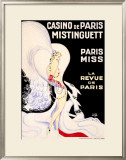 Casino de Paris, Mistinguett Framed Giclee Print