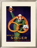 Bretzels Singer Posters by Lotti 
