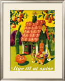 Lige Til at Spise Impressão giclée emoldurada por Vonsild