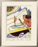 A Life in the Sun Framed Giclee Print