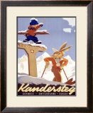 Kandersteg Framed Giclee Print
